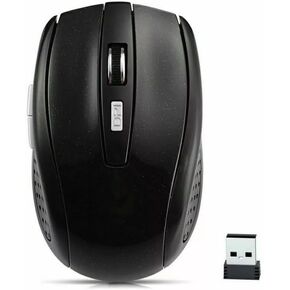 Wireless Mouse - Wireless Mouse for Laptop, 2.4GHz Wireless Mouse with USB Receiver, Ergonomic Mouse with 1600 DPI Optical Resolution, Compatible with Computer & Chromebook
