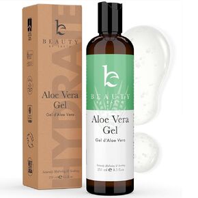 Beauty by Earth Aloe Vera Gel - Aloe Vera Plant for After Sun Lotion, Pure Aloe Vera Gel for Skin Care, Aloe Gel is Best for Face, Hair & Soothing Skincare