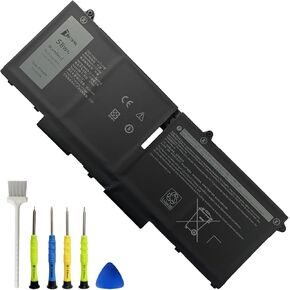 07KRV 58Wh Battery Replacement for Dell Latitude 5530 5430 5330 Series Precision 3570 Series P137G006 P137G005 P137G004 P137G P104F006 P104F005 P104F Series 15.2V 4250mAh