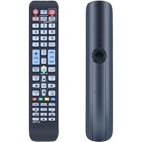 BN59-01179B Sub BN59-01179A Replacement Remote Control Compatible for Samsung Smart TV UN46H7150AF UN48H8000AF UN50HU8500F UN55HU8500F UN60H7100AFXZA UN60H7150AF UN65HU8500F UN65H7150AF UN75H7100AF