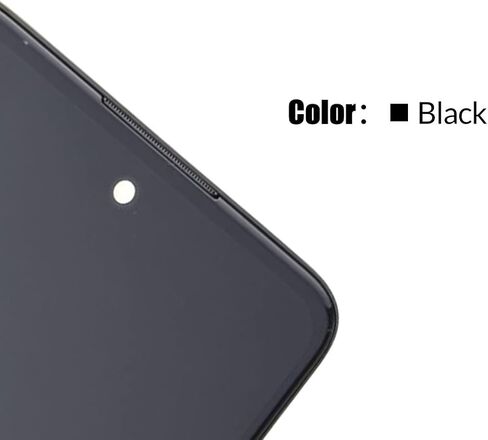 Replacement for Motorola Moto G60 LCD Screen with Frame for Moto G60 PANB0001IN PANB0013IN LCD Display Touch Digitizer Assembly with Repair kit(Black with Frame) in Saudi Arabia