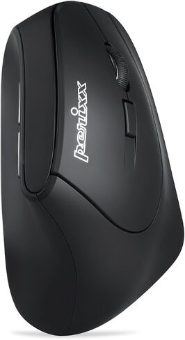 Perixx PERIMICE-515II Wired Ergonomic Vertical Mouse - 1000/1600 DPI - Right Handed Natural Ergonomic Vertical Design in Saudi Arabia