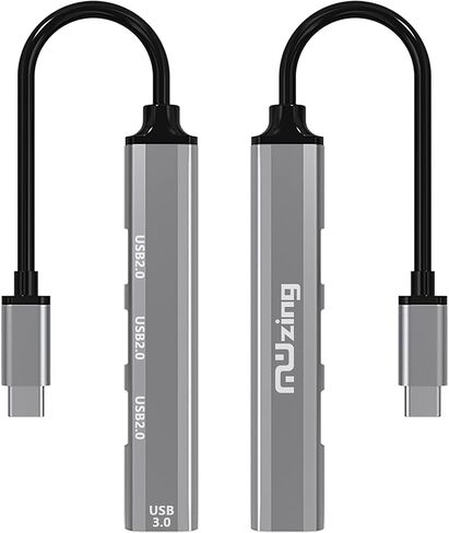 USB C 4-in-1 Adapter Ultra-Slim Dongle for Laptop, PC, Mac, Mobile Phone in Saudi Arabia