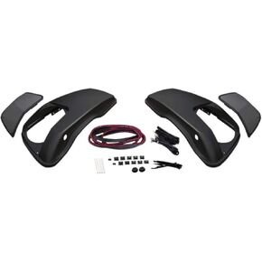 Hogtunes HT LID-RM Replacement Saddlebag Lids That Hold 6"x9" Speakers (2 Pack), Fits 2014-2024 Harley-Davidson Motorcycles