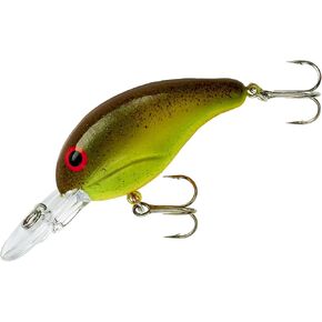 BANDIT LURES Crankbait Series 100 200 & 300 Bass Fishing Lures, Chartreuse Rootbeer, Series 200 (Dives to 8') (BDT2A28)