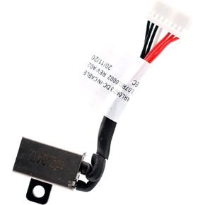 DC Power Jack Cable Harness Connector Replacement for Dell Inspiron 13 5368 5378 7353 7347 7348 7352 7368 15 5568 17 7778 0PF8JG 450.07R03.0002