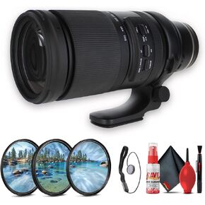 Tamron 150-500mm f/5-6.7 Di III VC VXD Lens for Nikon Z (AFA057Z700) Bundle Including: Filter Kit, Lens Pouch, Cleaning Kit, Lens Cap Keeper