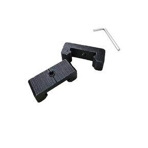 2Pcs Positioning Block Stopper for MGN15 Linear Rail, Stop MGN15 H or C Bearing Slider Block Out Off Mini Miniature Linear Sliding Guide Rail, with 1pcs M2 Hexagonal Wrench Handle to Lock The Stops