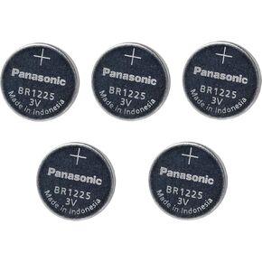 Panasonic BR1225 3V Lithium Battery 1PACK X (5PCS) =5 Single Use Batteries