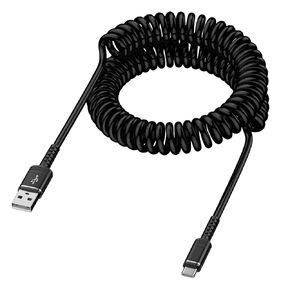 Android Auto USB C Coiled Cable 5FT Samsung S24 Ultra Phone Charger Data Transfer USB C CarPlay Cable Fast Charging for Samsung Galaxy A16 S24FE S23FE S22 Ultra Plus Note 20, iPhone 16 Pro Max 15 Plus