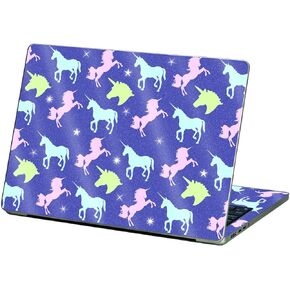MightySkins Glossy Glitter Skin Compatible with Apple MacBook Air 13.6" M2 (2022) - Unicorn Dream | Protective, Durable High-Gloss Glitter Finish | Easy to Apply and Change Styles | Made in The USA