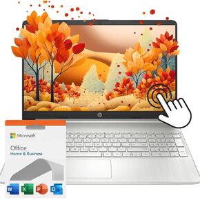 hp Newest Pavilion 15.6" HD Touch-Screen Laptop for Multitasking, 20GB RAM, 1TB SSD Storage, Intel Core i3, Fast Charge, SD Card Reader, Type-C, HDMI, Win 11, JVQ mp