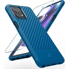 FNTCASE for Motorola Razr 2024 Case: for Moto Razr 50 Lightweight Scratch-Resistant Cell Phone Protective Cover Flexible Non-Slip Durable Rugged Drop-Proof Shockproof TPU Crystal Phone Cases (Clear)