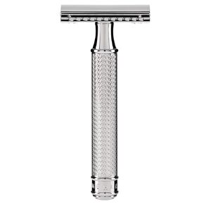 MÜHLE Grande R89 Double Edge Safety Razor (Closed Comb) | Perfect for Everyday Use | Barbershop Quality Close Smooth Shave | Luxury Razor for Men