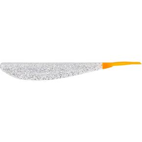 Big Bite Baits 4'' Slim Minnow/Silver Glitter/Orange Tail (10 Pack)