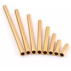 6Pack 38-200gr Brass Arrow Inserts Base Heavy Weight Archery for ID 6.2mm Arrow Making