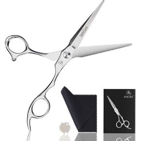 Sirabe HIGH-END Professional Hair Scissors, Ultra Sharp Blades for Precise Cutting, Hair Cutting Scissors Barber Shears Haircut Scissors, Made of 440C Stainless Steel for Salon Hairdressing