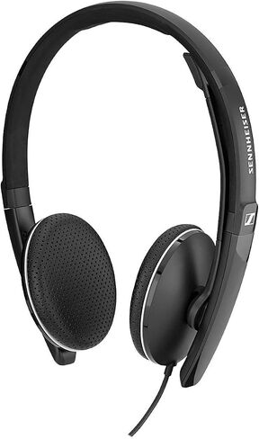 Sennheiser SC 160 USB (508315) - سماعة رأس مزدوجة الجوانب (بكلتا الأذنين) لمحترفي الأعمال | مع صوت ستيريو عالي الدقة، وميكروفون عازل للضوضاء، وموصل USB (أسود)، أسود in Saudi Arabia