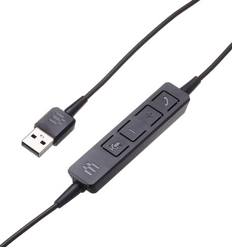 Sennheiser SC 160 USB (508315) - سماعة رأس مزدوجة الجوانب (بكلتا الأذنين) لمحترفي الأعمال | مع صوت ستيريو عالي الدقة، وميكروفون عازل للضوضاء، وموصل USB (أسود)، أسود in Saudi Arabia
