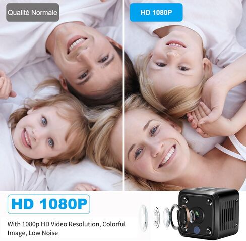 Hidden Cameras,Indoor Spy Camera,Nanny Cam,Best Mini Camera,WiFi Wireless Camera,Clear Night Vision,AI Motion Detection,Surveillance Camera Full HD,Small Outdoor WiFi Pet Cameras,for Home Security in Saudi Arabia