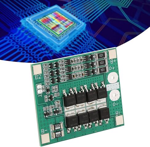 لوح حماية البطارية، 3S 12V 40A ليثيوم أيون شاحن بطارية BMS لوح حماية مع شحن التوازن in Saudi Arabia