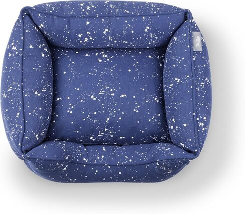Fringe Studio Cat Bird Daisy Lite Peach Small Circle Pet Bed 18"- Poly Filled with Faux Fur Interior - Machine Washable in Kuwait
