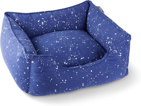 Fringe Studio Cat Bird Daisy Lite Peach Small Circle Pet Bed 18"- Poly Filled with Faux Fur Interior - Machine Washable in Kuwait