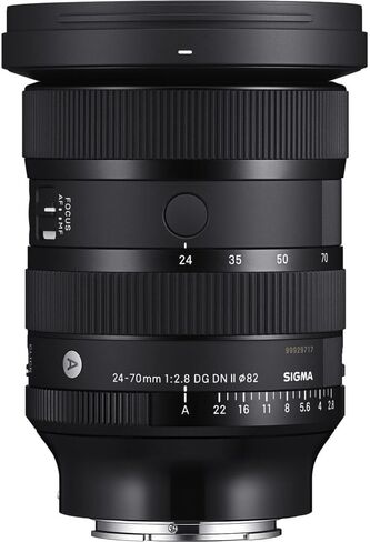 Sigma 24-70mm f/2.8 DG DN II Art Lens (Sony E) + Extreme PRO 64GB Memory Card + Cleaning Kit + Lens Filter Kit 82MM + Video Tripod 72 INCH in Saudi Arabia