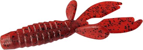 Tackle HD 10-Pack Texas Craw Beaver, 4.25" Twin Tail Fishing Bait, Soft Plastic Fishing Lures and Jig Trailers for Bass Fishing, Crawfish Bass Lures in Saudi Arabia