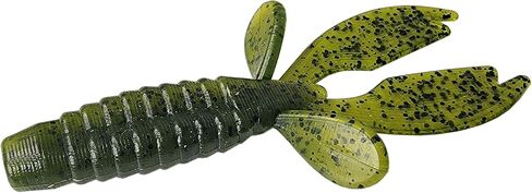 Tackle HD 10-Pack Texas Craw Beaver, 4.25" Twin Tail Fishing Bait, Soft Plastic Fishing Lures and Jig Trailers for Bass Fishing, Crawfish Bass Lures in Saudi Arabia