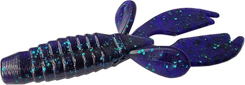 Tackle HD 10-Pack Texas Craw Beaver, 4.25" Twin Tail Fishing Bait, Soft Plastic Fishing Lures and Jig Trailers for Bass Fishing, Crawfish Bass Lures in Saudi Arabia