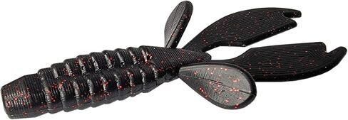 Tackle HD 10-Pack Texas Craw Beaver, 4.25" Twin Tail Fishing Bait, Soft Plastic Fishing Lures and Jig Trailers for Bass Fishing, Crawfish Bass Lures in Saudi Arabia