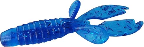 Tackle HD 10-Pack Texas Craw Beaver, 4.25" Twin Tail Fishing Bait, Soft Plastic Fishing Lures and Jig Trailers for Bass Fishing, Crawfish Bass Lures in Saudi Arabia