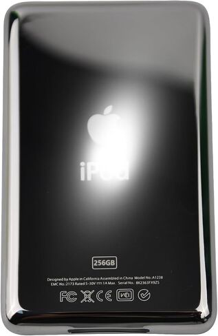 Stainless Steel Metal Back Cover Housing for Repair and Replacement, Compatible with iPod Classic 6th/7th Generation, Video 5th/5.5th Generation Thin Model (80GB) (160GB) in Saudi Arabia