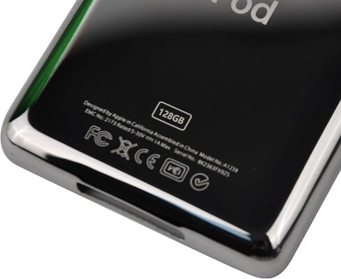 Stainless Steel Metal Back Cover Housing for Repair and Replacement, Compatible with iPod Classic 6th/7th Generation, Video 5th/5.5th Generation Thin Model (80GB) (160GB) in Saudi Arabia