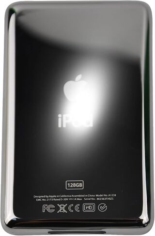 Stainless Steel Metal Back Cover Housing for Repair and Replacement, Compatible with iPod Classic 6th/7th Generation, Video 5th/5.5th Generation Thin Model (80GB) (160GB) in Saudi Arabia
