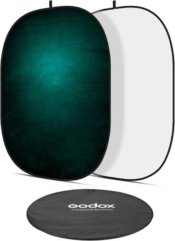 خلفية Godox قابلة للطي مقاس 78.8 بوصة × 59 بوصة (6.5 أقدام × 5 أقدام)، خلفية صورة، خلفية صورة استوديو تصوير فوتوغرافي من القماش غير اللامع لالتقاط الصور الفوتوغرافية والتصوير الفوتوغرافي ومدونات الفيديو (نسيج داكن) CBA-TA0004 in Saudi Arabia