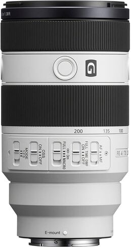 عدسة تكبير تقريب مدمجة كاملة الإطار Sony FE مقاس 70-200 مم f/4 Macro G OSS II E (SEL70200G2) محول تقريب FE 1.4X محول تقريب FE 2X + طقم مرشح + حافظة غطاء + المزيد (متجدد) in Saudi Arabia
