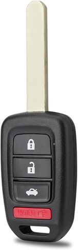 لهوندا 4 زر مفتاح السيارة المستقيم لـ 2016-2017 Accord LX، LX-S، Sport، Sport Special Edition 2016-2020 Civic LX Coupe مفتاح التحكم عن بعد 43 ميجا هرتز MLBHLIK6-1TA P/N 35118-T2A-A60 in Kuwait