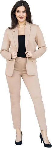 Marycrafts Women's Business Blazer Pant Suit Set for Work in Kuwait