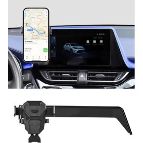 Car Phone Holder for Toyota CHR/CH-R Accessories 2019-2023 2020 2021 2022 Mount Cell Phone Holder for 2023 CHR Fit for Most Smartphones (8Inch Screen Only)