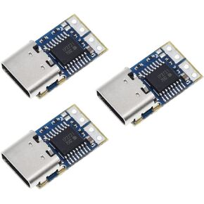 Pd Trigger Module USB Pd Trigger Module USB-C Type-C Pd Trigger Module USB-C Type-C Pd 12v DC ثابت الجهد وحدة تشغيل الطاقة 5a Pd 2.0 3.0 لوحة شرك توصيل الطاقة (3 عبوات)