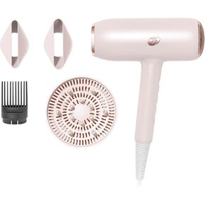 T3 Featherweight StyleMax Professional Ionic Hair Dryer with Custom Heat Automation & 4 Attachments,Fast Drying,Lightweight with 5 Heat & 3 Speed Settings,2 Concentrators,Diffuser & Smoothing Comb