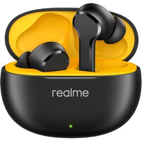 realme True Wireless Buds T110, 10mm Dynamic Bass Driver, AI ENC Noise Cancellation Headphones, Pop White