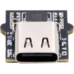 xiwai USB C Type-C Female Socket DIY OEM Connector with VL160 Chipset Replace for USB3.0 Type-A Female DIP Type DC 5V Power PCI-e Card Motherboard Laptop
