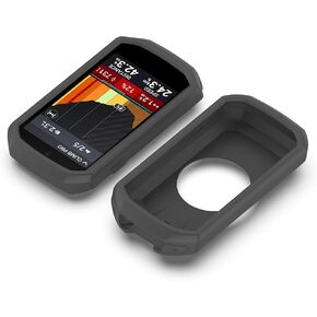 Silicone Cover Case for Garmin Edge 1050, Portable Cover Protective Sleeve for Garmin Edge 1050 Case, Waterproof & Anti-Falling (Black)