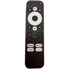 Replace Remote for Android TV Box TV Stick KM2 Plus with Google Play and YouTube Prime Video Netflixs Keys MECOOL KM2,KM2 Plus,KM7 Plus,KD3, KD5 Smart TV Box