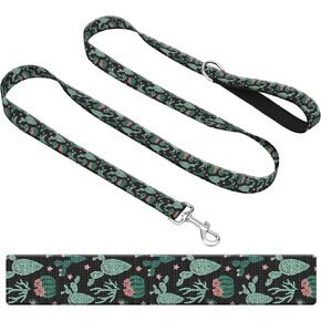 Dog Leash for Large Medium and Small Dogs, Cute Polyester 14 Foot Dog Training Leash, Walking Lead for Dogs Alien Spaceships