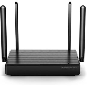 WiFi 6 Router - AX1800 Routers for Wireless Internet, Gaming Router, Internet Routers, WiFi 6 Router, Wireless Router, OFDMA, MU-MIMO, Gigabit WAN/LAN Ports, WPS, IPv6, 4K Video Streaming (Renewed) in Saudi Arabia