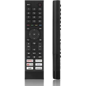 Replacement TV Remote Control ERF3J80H Compatible for Hisense 4K UHD Smart TV 75A6G 70A6G 65A6G 60A6G 55A6G 50A6G 43A6G 55U68G 65U68G 55U6G 50U6G 65U6G 75U6G 50U68G 75U68G with Shortcut Buttons